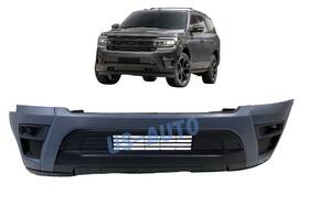 F1000769-b Perfct Fit 2022 2023 2024 Ford Expedition Front Bumper Complete Assembly With Fog Cover