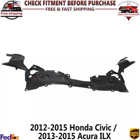 12425125 Perfect Fit Front Engine Splash Shield Under Cover For 2012-2015 Honda Civic / 2013-2015 Ilx