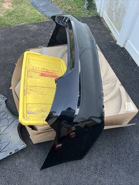 12808053 Perfect Fit Rear Bumper Cover For 2015-2016 Toyota Camry Pantin Black