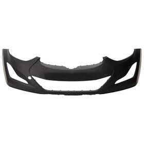 13247631 Perfect Fit New Front Bumper Cover Primed Plastic For 2014-2016 Hyundai Elantra