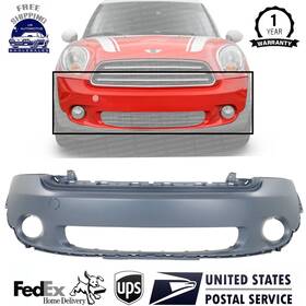 13444931 Perfect Fit Front Bumper Cover Plastic Primed For 2011-16 Mini Cooper Countryman Base Model