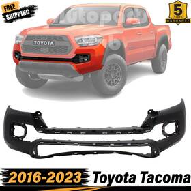 14408670 Perfect Fit New Front Bumper Cover Fascia For 2016-2023 Toyota Tacoma
