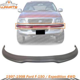 14517420 Perfect Fit New Front Bumper Upper Cover Primed For 1997-1998 Ford F-150 / Expedition 4wd