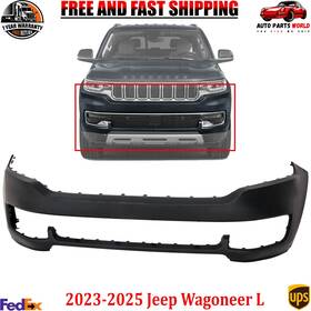 68548978aa Perfect Fit 17776610 Front Upper Bumper Cover Fascia For 2023-2025 Jeep Wagoneer L