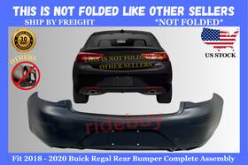 Gm1100a16 Perfect Fit 39145312 2018 - 2020 Buick Regal Sportback Rear Bumper Complete Assembly