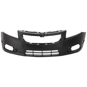 95217520 Perfect Fit New Front Bumper Cover Primed For 2011-2014 Chevrolet Cruze With Fog Light Holes