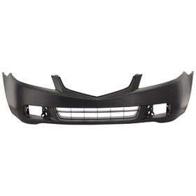 9594647 Perfect Fit Front Bumper Cover Fascia For 2004 2005 Acura Tsx Primed With Fog Light Holes