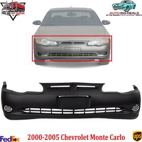 Gm1000587 Perfect Fit 9604896 New Front Bumper Cover For 2000-2005 Chevrolet Monte Carlo Ls Ss Model
