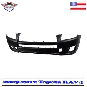 9606315 Perfect Fit New Front Bumper Cover Fascia For 2009-2012 Toyota Rav4 Base Model Primed