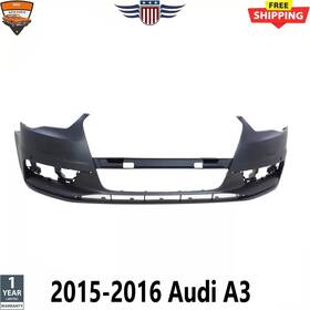 Au1000219 Perfect Fit Bumper Front Cover Primed For 2015-2016 Audi A3