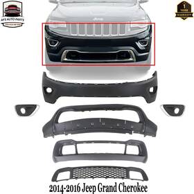 Ch1038147 Perfect Fit Ch1014105 Front Bumper Cover Kit For 2014-2016 Jeep Grand Cherokee