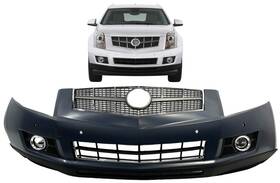 G1000916-a Perfect Fit 2010 2011 2012 Cadillac Srx Front Bumper Complete Assembly With Sen Holes