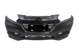 Ho100301-a Perfect Fit 2016 2017 2018 Honda Hr-v Front Bumper Assembly With Fog Light Gloss Grl