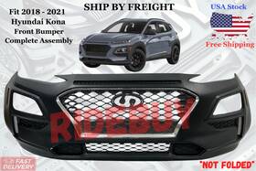 Hy1000225-a Perfect Fit 2018 - 2021 Hyundai Kona Front Complete Bumper Assembly