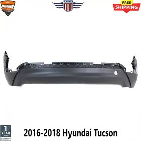 Hy1115111 Perfect Fit Bumper Rear Lower Cover Textured For 2016-2018 Hyundai Tucson
