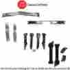 Phc1109k Phc1108 Phc1116b Phc1112e Phc1129 1967 1968 1969 1970 Chevy Pick Up Truck Bumper Front Rear Bracket Fleetside