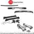 Phc1110ea Phc1110f Phc1096f Phc1111x Phc1126 1958 Chevrolet Chevy Truck Front Rear Back Bumper Filler Brack Guard Fleetside