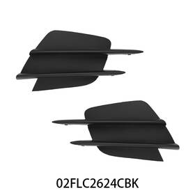 Ult-250609-14 Pit66 Fit For 19-23 Mercedes Benz C300 Front Bumper Lower Side Grille Trim Left Right