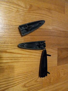 10038512 Pontiac Fiero 1984-1988 L/r Front Bumper Cover Side Moulding 1 New 2 Used 3 Tot