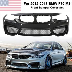 51118067951 Popstore F80 M3 Style Front Bumper For Bmw F30 3 Series Sedan Wagon Without Pdc Fog 12-18