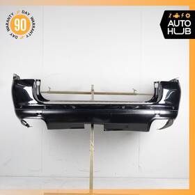 95550541102 Porsche 03-06 Cayenne 955 Turbo Rear Bumper Cover Assembly Black Oem