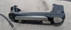 95550541110 Porsche 08-10 Cayenne 957 Rear Bumper Cover Panel Assembly Black Oem