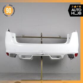 95850541100 Porsche 11-14 Cayenne 958 Rear Bumper Cover Assembly White Oem