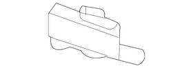 95b-807-275 Porsche Genuine Inner Bracket Buffer