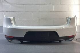 95b807417bag2x Porsche 2015-2018 Macan 95b Rear Bumper Cover Assembly White C9a Oem Note