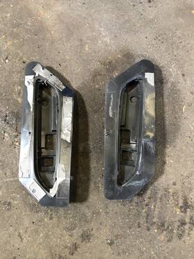 971.807.221 Porsche 2017-2022 Panamera Front Bumper Headlight Bracket Part 971807707f