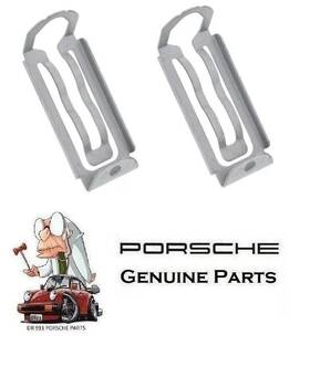 98150571901 Porsche 2x Genuine 992807891 Bumper Cover Support Boxster Cayman