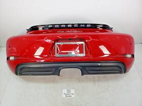 982807421 Porsche 17-24 Oem 718 Boxster 982 Rear Bumper Cover Panel Red