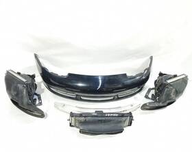 98650531108 Porsche 2000 2002 Boxster Oem Black Complete Bumper With Radiators And Ducts