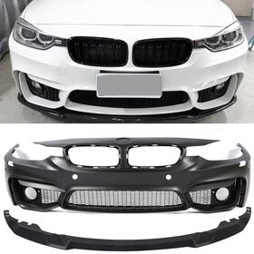 51117445131 Qwee-8 2012-18 F80 M3 Style Front Bumper For Bmw F30 F31 3 Series With Pdc Hole W /lip