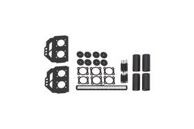 9950910 Rampage Trail Ram Bumper Side Extensions For 07-18 Jeep Wrangler Jk