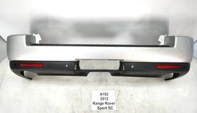 Lr019741 Range Rover 10-13 Oem Sport L320 Rear Bumper Cover Indus Silver Metallic Note