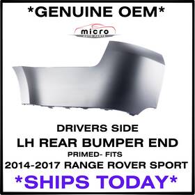 Lr063195 Range Rover 2014-2017 Sport Rear Lh Drivers Bumper End Oem Primed