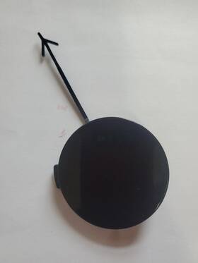 Pt00041229 Rivian Front Tow Hook Cover Black