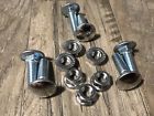3-8-16x1-1-4 Rou38114fn Fp Gto Firebird Cutlass Camaro Bumper Bolts Flange Nuts Round