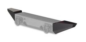 11540.12 Rugged Ridge Standard Bumper Ends Fits Jeep Wrangler 2007-2018