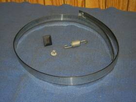 8289863 Saab 86 900 Front Bumper Decor Strip Part # Nos