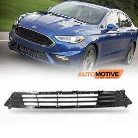 Ev-7482gbk Sale107 For 2019-2020 Ford Fusion Front Bumper Lower Grille Horizontal Black