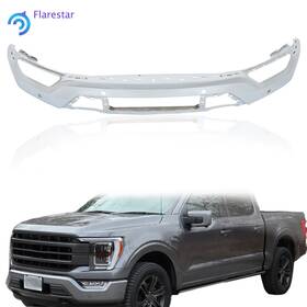 Fs1323300sr Silscvtt Chrome With 6 Sensor Holes Steel Front Bumper Face Bar For 2021-2023 Ford F-150