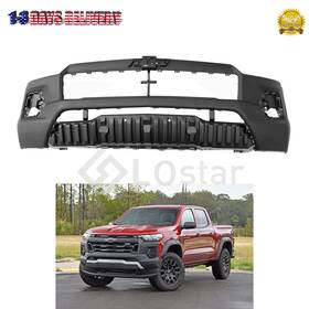 Lsot003415 Silverautopart Front Bumper Cover 85617685 Fit 2023-2024 Chevrolet Colorado Trail Boss / Wt