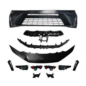 Lsot002827a Silverautoparts B For 2025 Toyota Camry Le Front Complete Bumper Cover Grille Without Sensor Hole