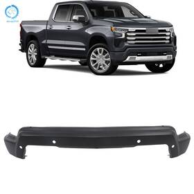 Su770733ku Skyup2018 For 2022-2023 Chevrolet Silverado 1500 Black Steel Front Bumper With Sensor Holes