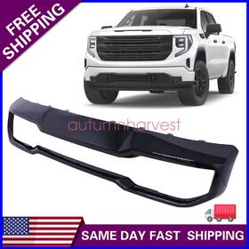 84878746 Soillar Black Front Bumper Lower Skid Plate Valance Fit Gmc Sierra 1500 At4 2022-2025 Us