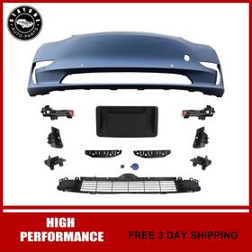 Syot002716a Stayone B C D Fits 2018-2023 Tesla Model 3 Complete Front Bumper Cover Kit With Fog Lights