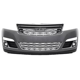 20988621 Strecos Front Bumper Cover Grille Assembly For 2013-2016 2017 Chevy Chevrolet Traverse