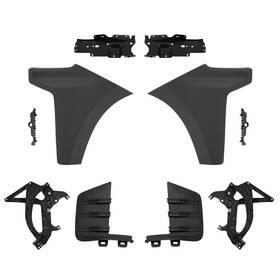Gm1046121 Strecos Front Bumper End Cap Impact For 2019-2022 Chevrolet Silverado 1500 With Brackets